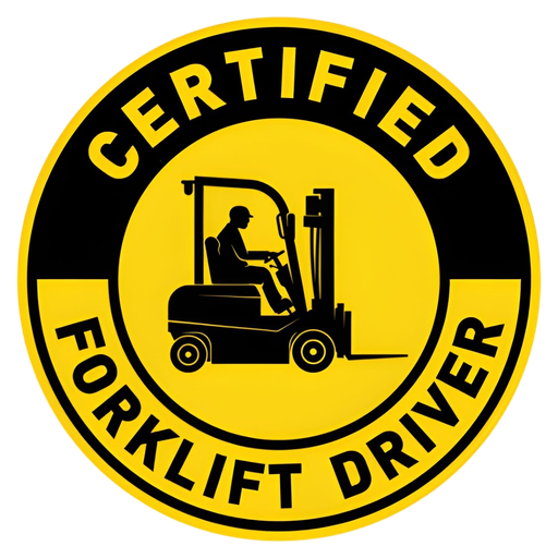 Certified Forklift Driver logo
